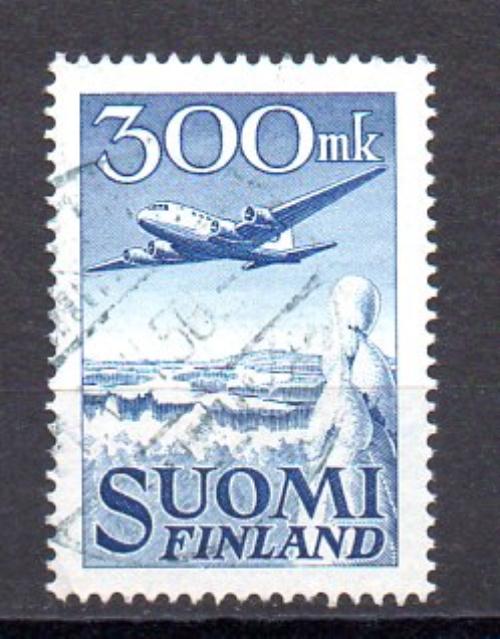 Finlandia Aéreo Año 1950 Nº Yvert 3 (o)